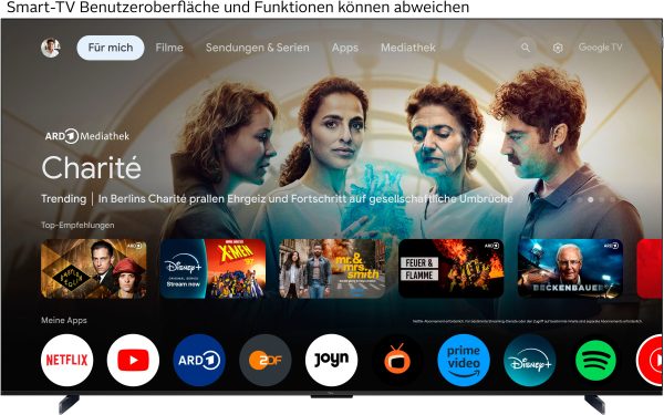 TCL 98C61BX7 QLED-Fernseher (248 cm/98 Zoll, 4K Ultra HD, Google TV) – Bild 3