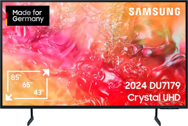 Samsung GU75DU7179U LED-Fernseher (189 cm/75 Zoll, 4K Ultra HD, Smart-TV, Crystal UHD, Q-Symphony, Dolby Surround Sound, Triple Tuner, Smart-Hub), TV-Gerät LED, LED TV
